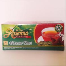 Teh Celup Rosenna - Rosella & Jati Cina Kencono Sari - Herbal Pelangsing Alami