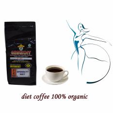 TheOrganicStop Ghalkoff Kopi Robusta Lampung Organik Diet (Efek Double Luwak) 250 gram