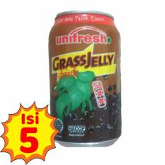 Unifresh - Minuman Cincau / Grass Jelly 300ml Isi 5
