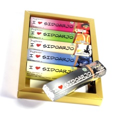 YMChoco Paket Coklat Bar - I Love Sidoarjo - 6pcs