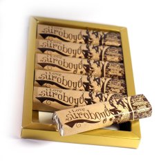 YMChoco Paket Coklat Bar - I Love Surabaya - Brown - 6pcs