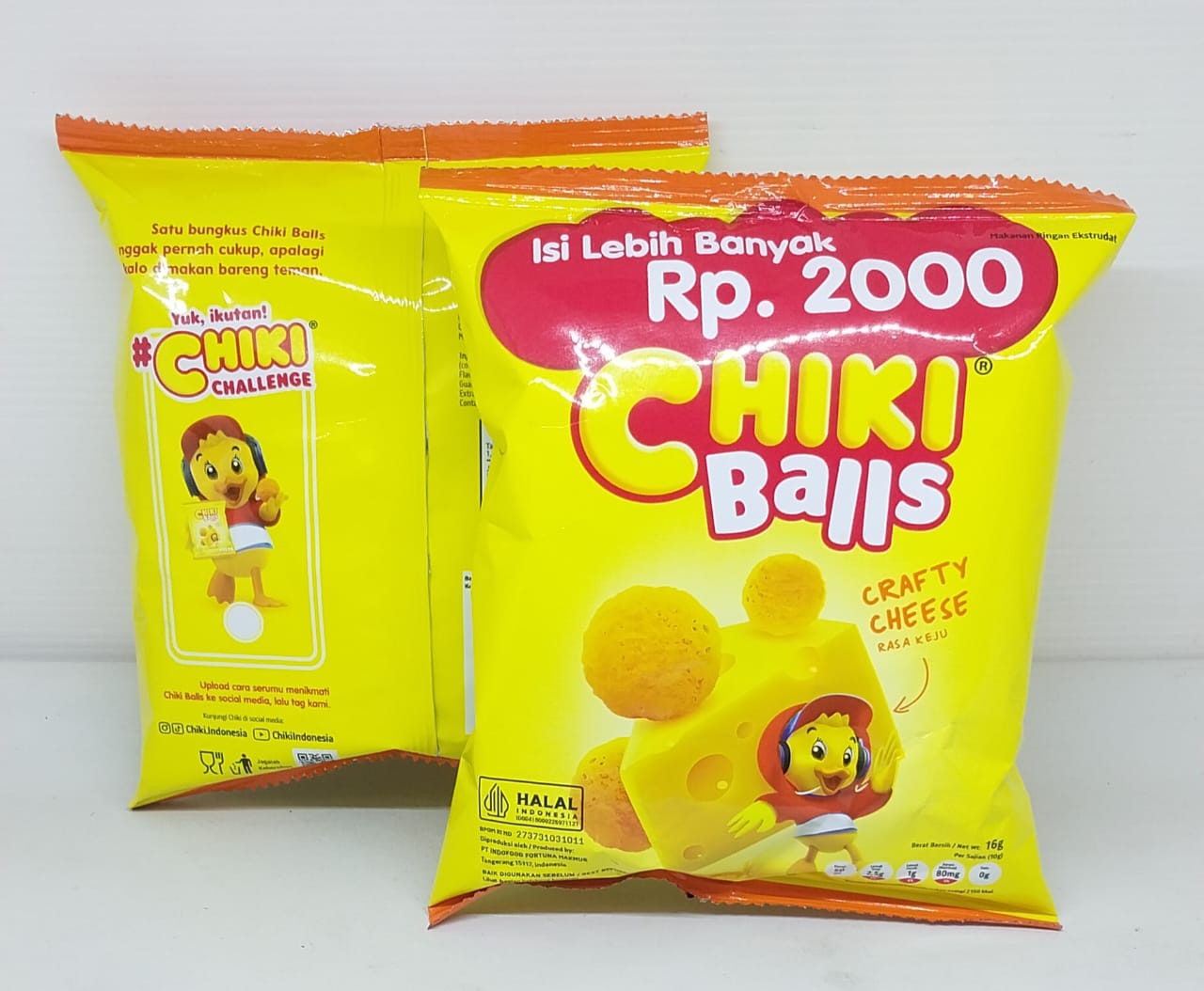 Snack Chiki Balls Varian Rasa Cheese, Choco dan Chiki Net Rasa Kentang ...