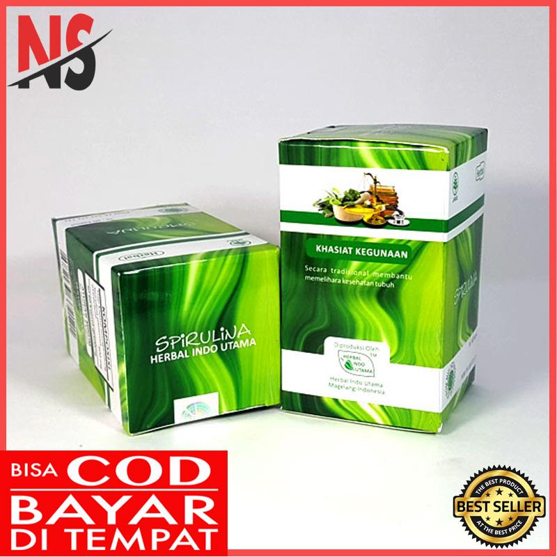 Kapsul Herbal Spirulina HIU Herbal Indo Utama Mengatasi Kolestrol