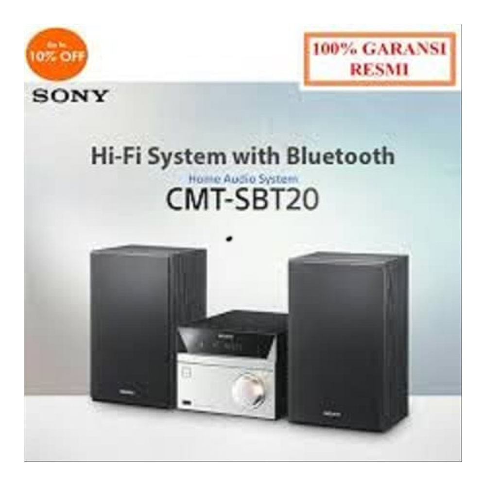 SONY Compo CMT SBT20 Hifi System USB Bluetooth NFC FM Radio Lazada