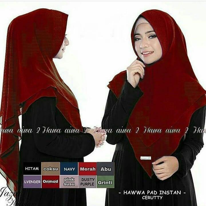 TF PROMO Bisa Bayar di Tempat Jilbab Murah Khimar Hawa Hijab Instan Mewah Kerudung Instan Khimar Instan