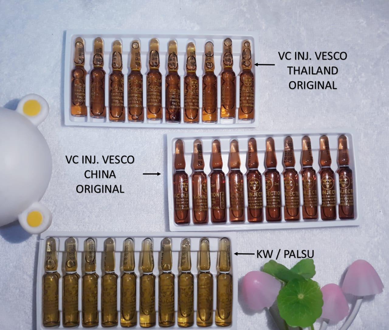 VC INJECTION ORIGINAL KULIT PUTIH GLOWING BERSIH THAI - CHINA