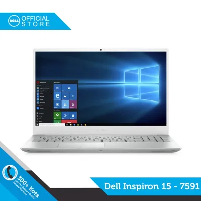 Dell Inspiron 7591 [Ci5-9300H-8-256-NVD-W10-SLV] DELL OFFICIAL