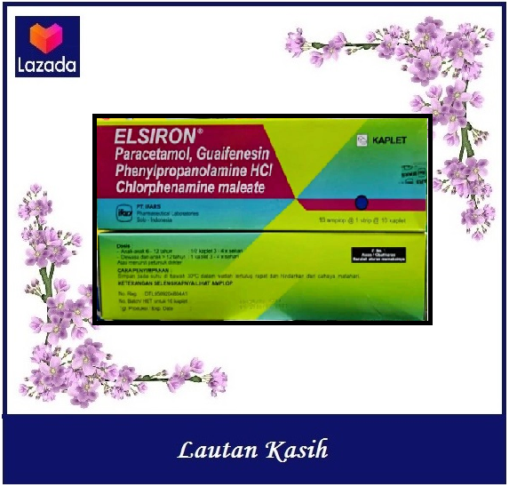 ELSIRON Tablet Obat batuk se box | Lazada Indonesia