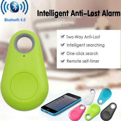 Legolas【on sale】Pet Smart Mini GPS Tracker Anti-lost Waterproof Bluetooth Tracker Pet Dog Cat Key Wallet Bag Child Tracker