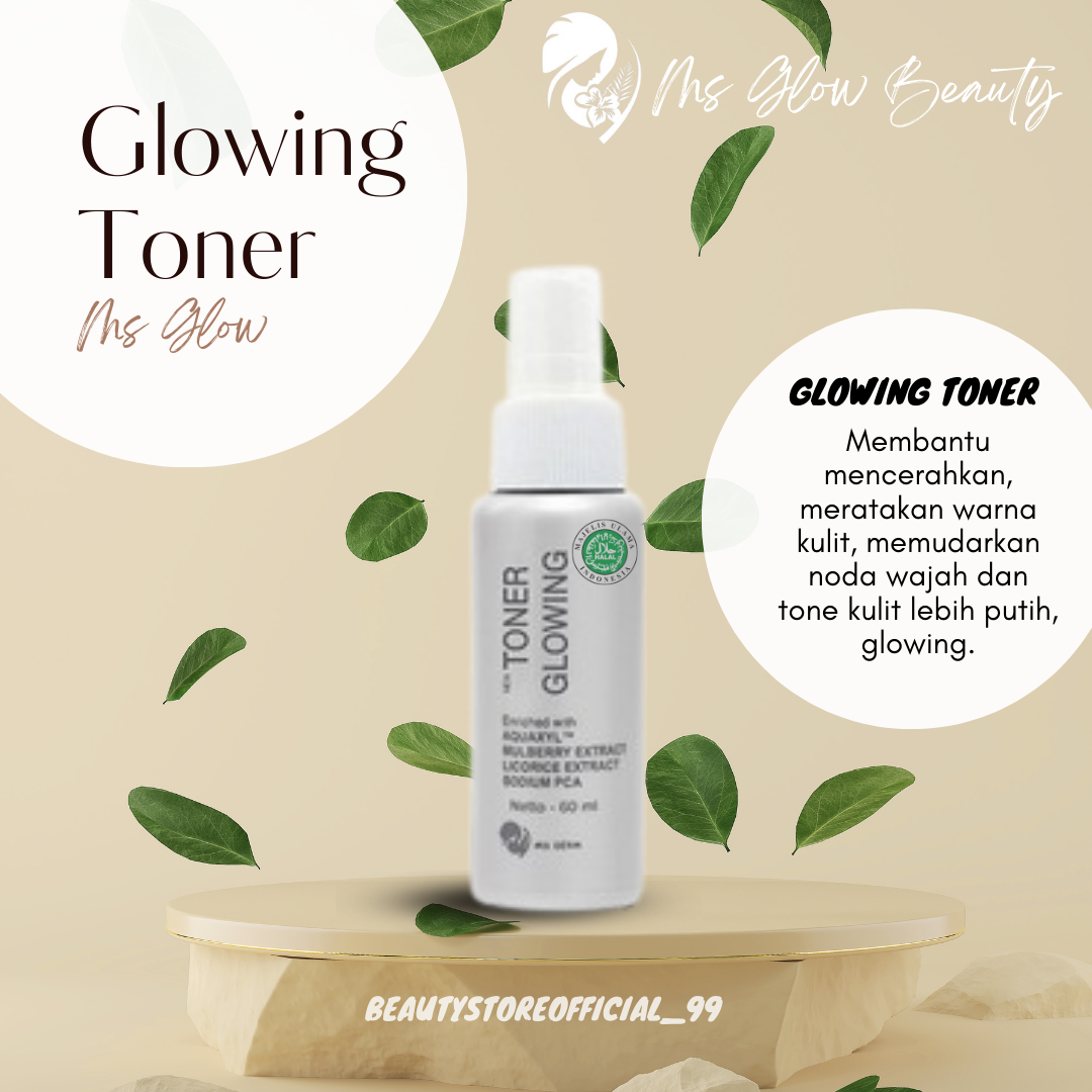 Toner Acne Ms Glow Ms Glow Original Resmi Bpom Ttoner Ms Glow Toner Ms