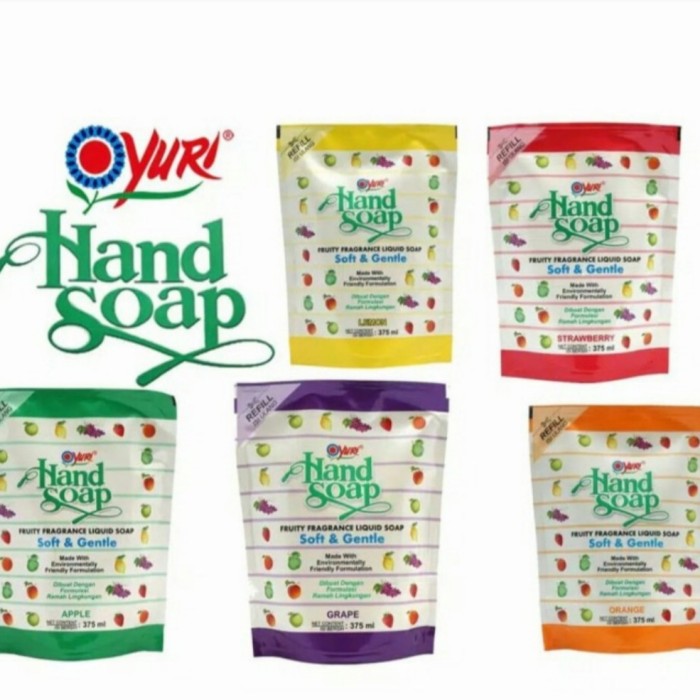 Yuri Hand Soap Refill 375ml Lazada Indonesia