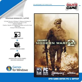Call Of Duty Modern Warfare 2 Cod Mw2 Pc Games Dvd Game Laptop Cd Game Pc Lazada Indonesia