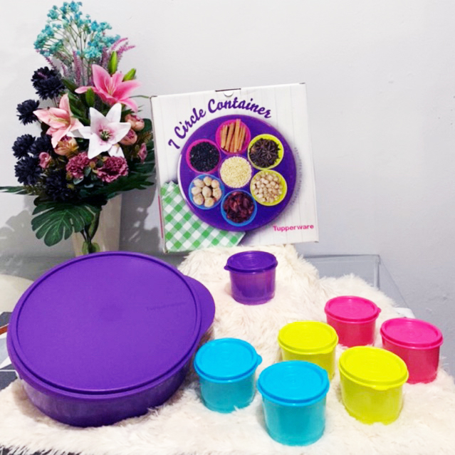 Sale Promo !!! Tupperware 7 Circle Container Mangkuk Makan Mangkok