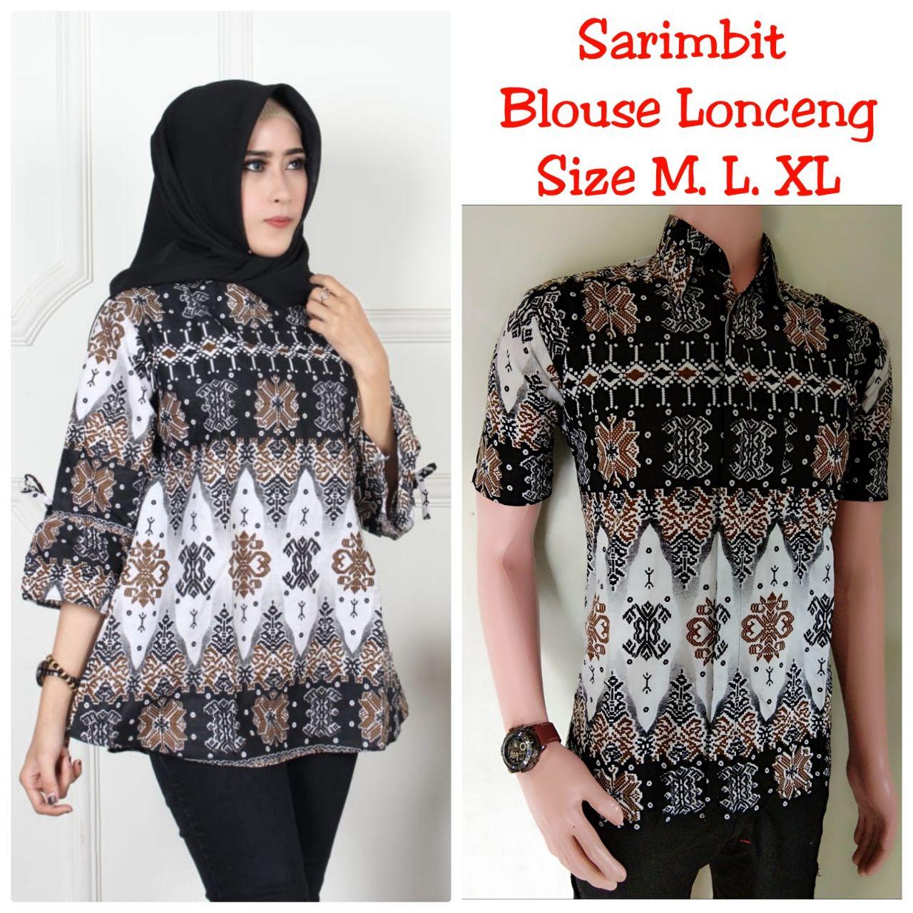 Rp165.000TERMURAH - Couple Batik / Sarimbit Batik / Batik Couple / Sarimbit /Baju Batik Couple / Atasan Batik / Seragam Batik / Blouse / Kemeja Batik / Baju ...