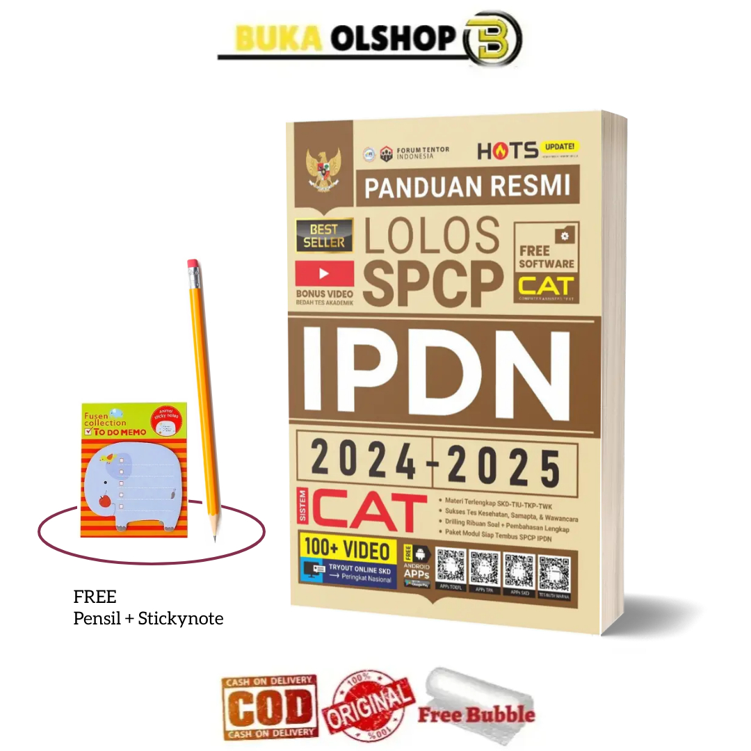 Panduan Resmi Lolos SPCP IPDN 2024-2025 Sistem CAT Buku Tes IPDN ...