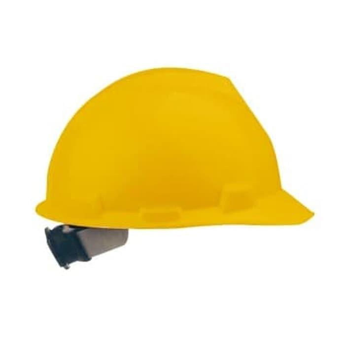 Krisbow Brim Helm Keselamatan Kerja Hdpe Helm Proyek Krisbow Lazada