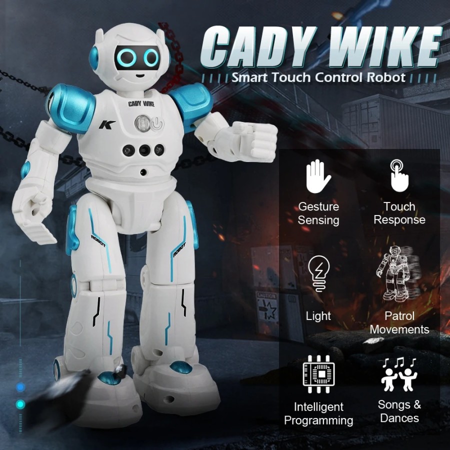 JJRC R11 Mainan Anak RC Smart Robot Cady Wike Gesture Remote