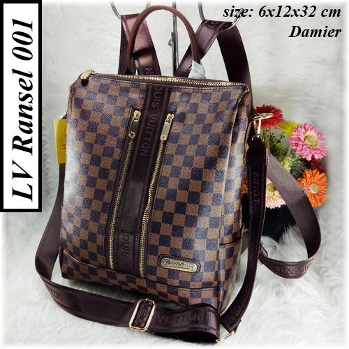 Tas LV Ransel 001 - Tas Wanita - Tas import