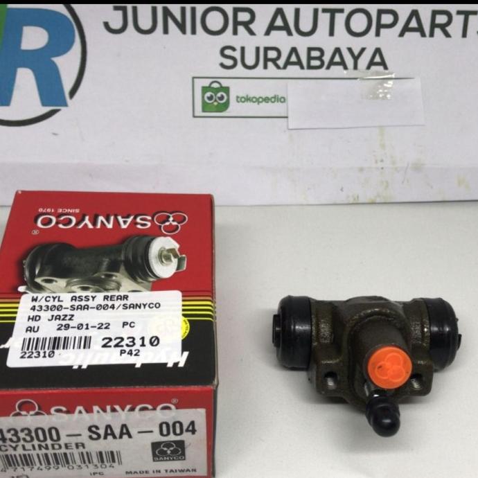 Wheel Cylinder Assy Rear W/ Nepel Honda Jazz Sanyco Lazada Indonesia