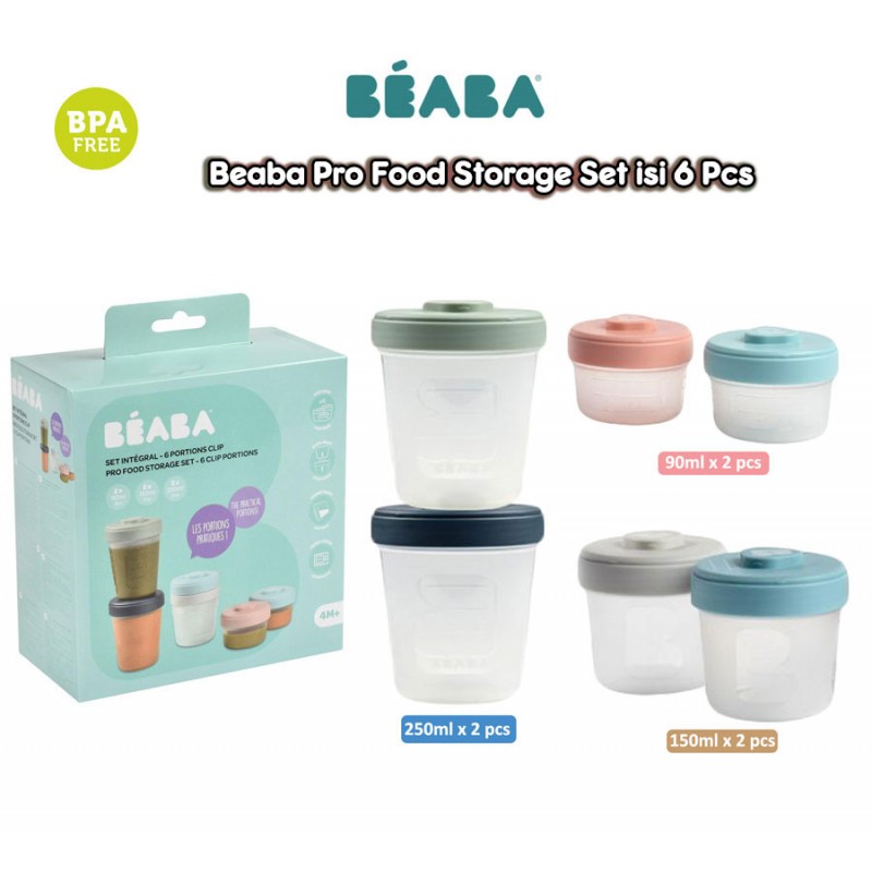 Food Storage Beaba Pro Buy Beaba Pro Food Storage Set -6 Clip