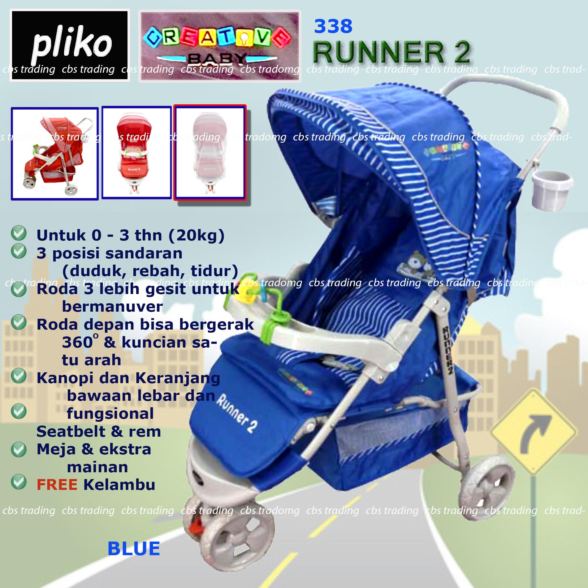 stroller pliko runner 2