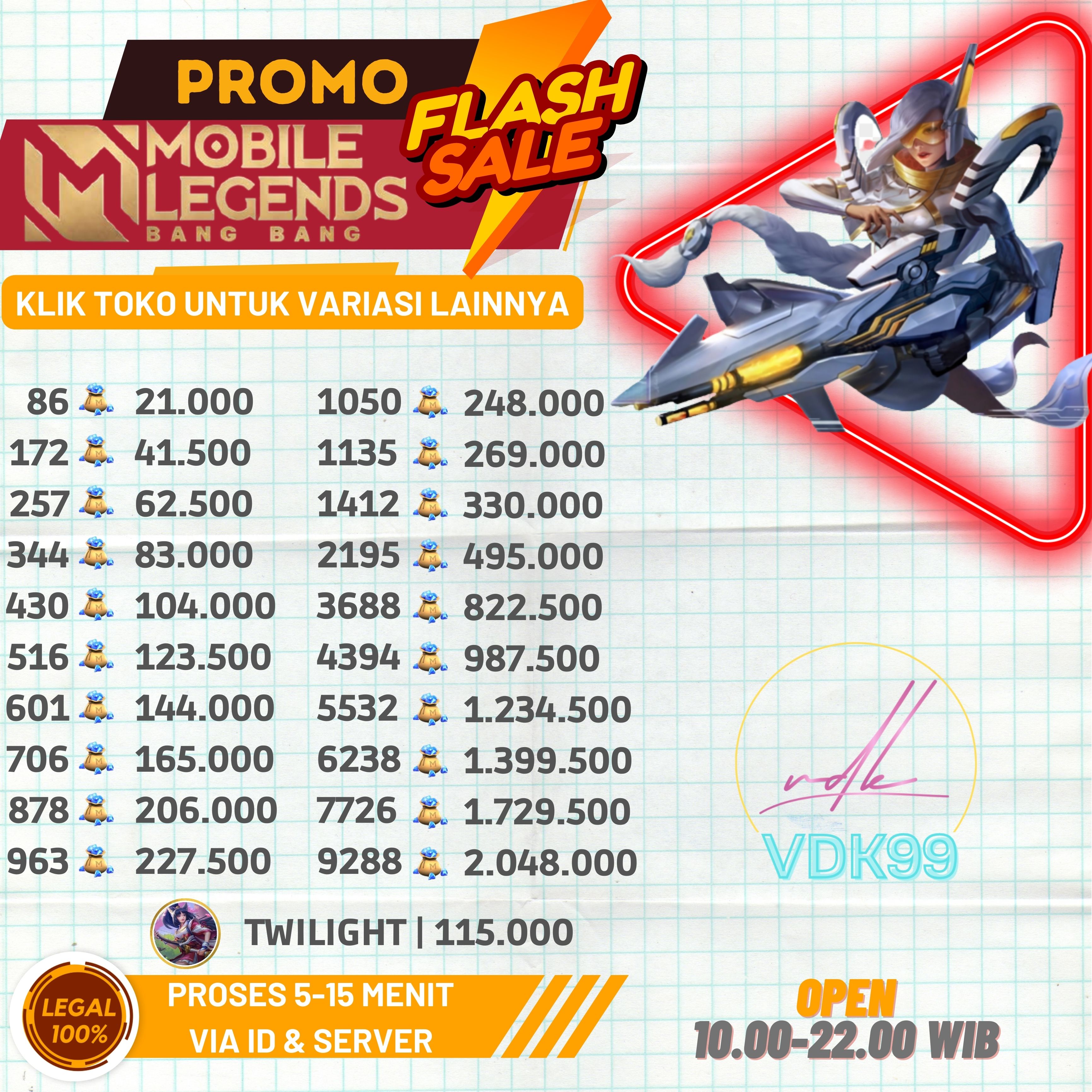 vdk99-top-up-dm-mobile-legends-murah-dm-ml-lazada-indonesia