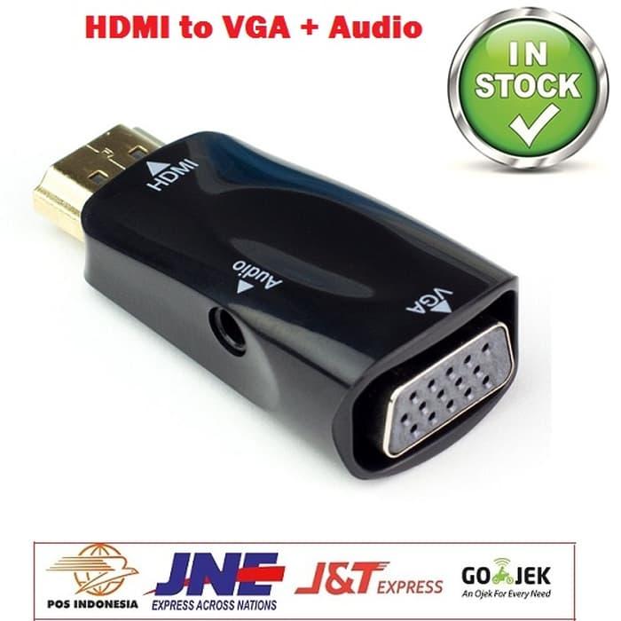 HDMI To VGA Dongle With Audio Lazada Indonesia