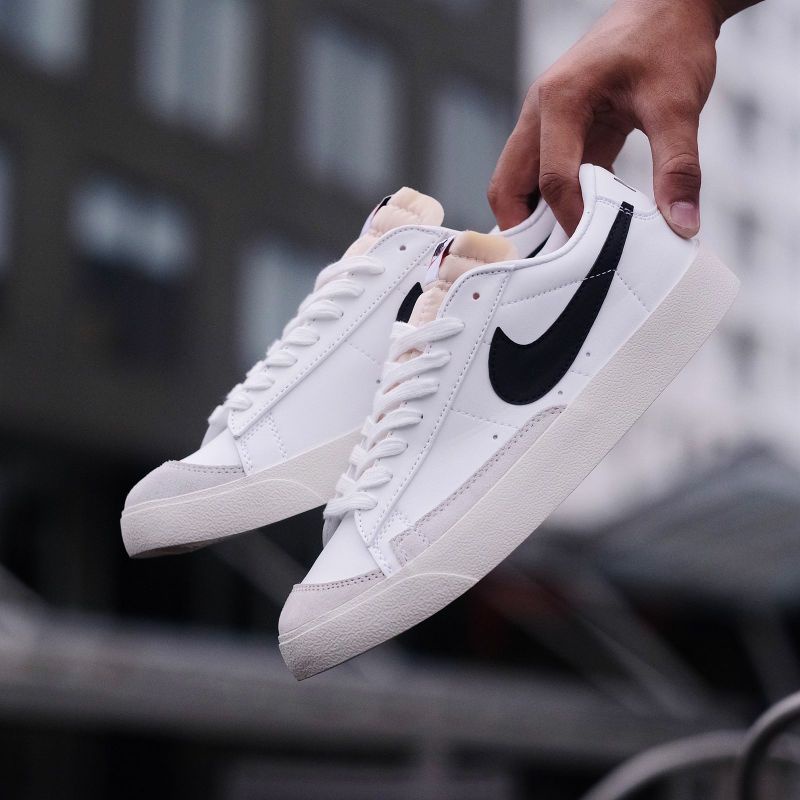 blazer low nike white
