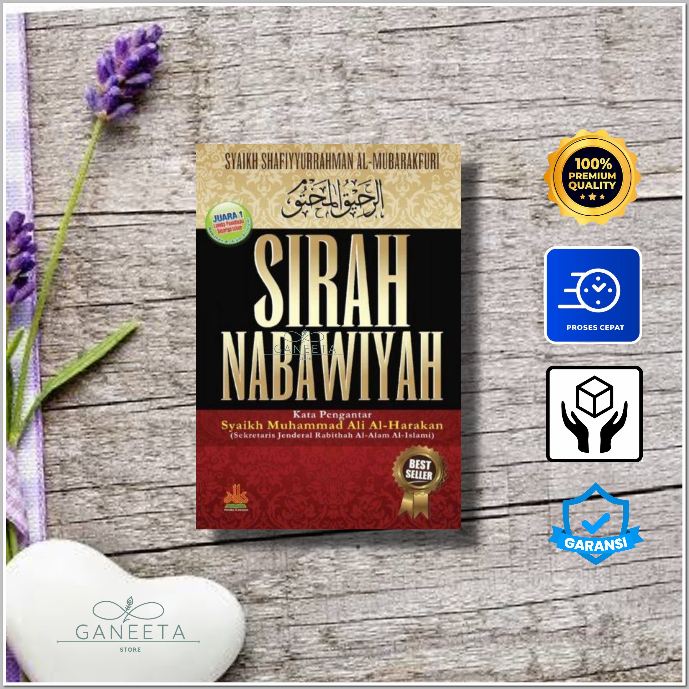 [Hard Cover] Buku Sirah Nabawiyah Penulis Syaikh Shafiyyurrahman Al ...