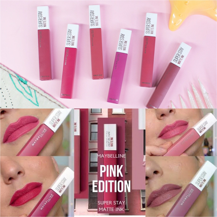 maybelline matte ink pink