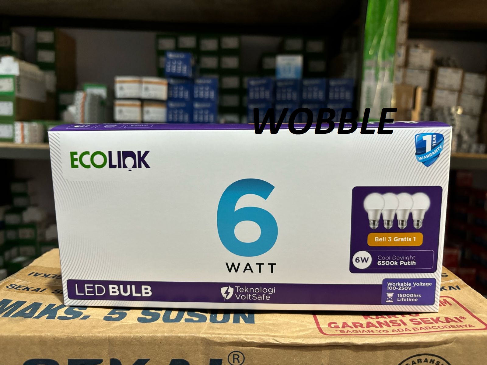 Multipack Lampu Ecolink Led Bulb Ecolink W W Watt Watt Paket Beli Gratis Bohlam Led