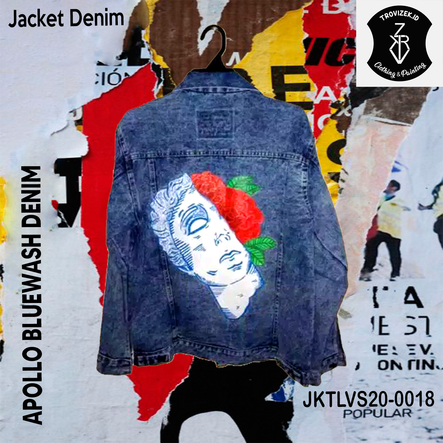 custom jaket denim