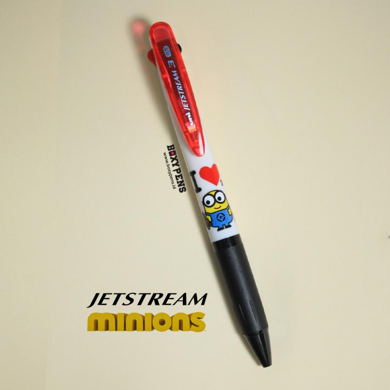 Uni Jetstream Color Ballpoint Multi Pen Minion Series Limited Edition