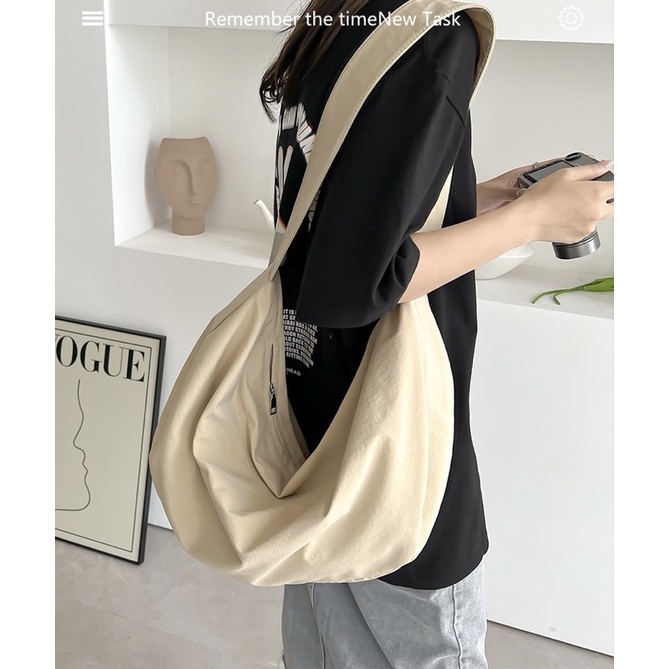 Pola hobo bag XL, sewing pattern - slouchy, shoulder bag