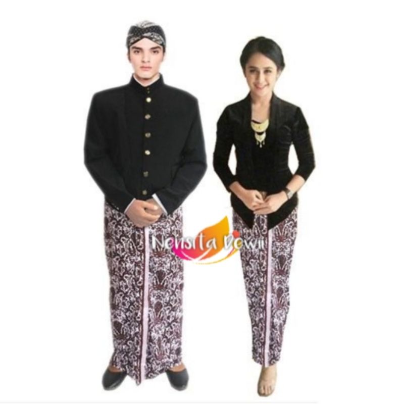 Sepasang Pakaian Adat Jawa - Jogja / Motif Renget Garuda | Lazada Indonesia
