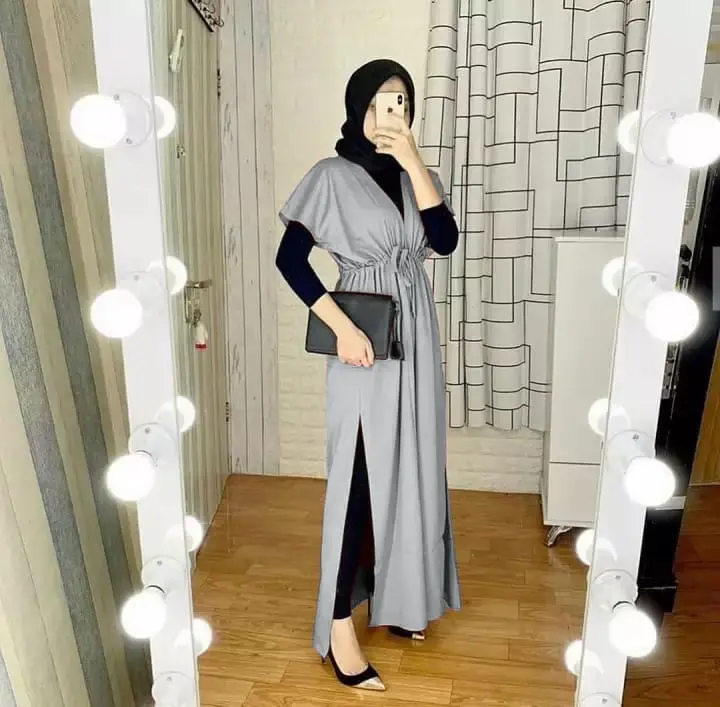 cardigan muslimah