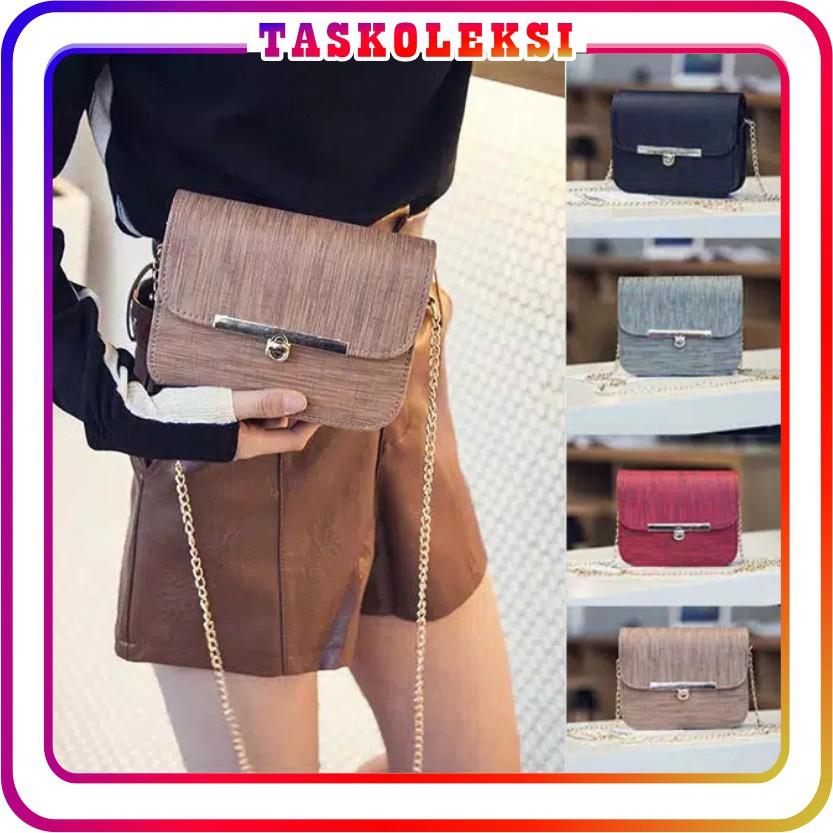 TK - Sling Bag Mini Elegan Import Wanita Murah Slempang Cute Kecil Tangan Batam HandBag Korea Tas Selempang Fashion