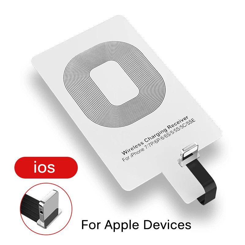 Qi Wireless Charging Receiver Sleek Efficient IPhone Charger Incredible Wireless Charger For IPhone 6 IPhone 6 6s 5 5s Reliable#1x Wireless Charger Receiver