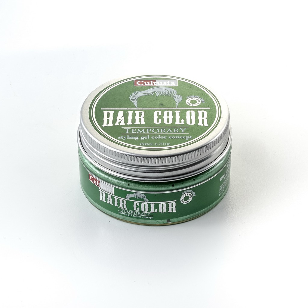 Pomade Warna Cultusia Temporary Hair Color Styling Gel 80 ML Lazada