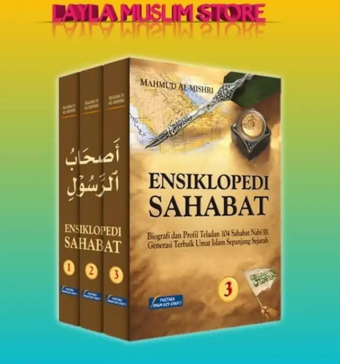 Ensiklopedi Sahabat Lengkap 3 Jilid Hard Cover Pustaka Imam Syafii Lazada Indonesia