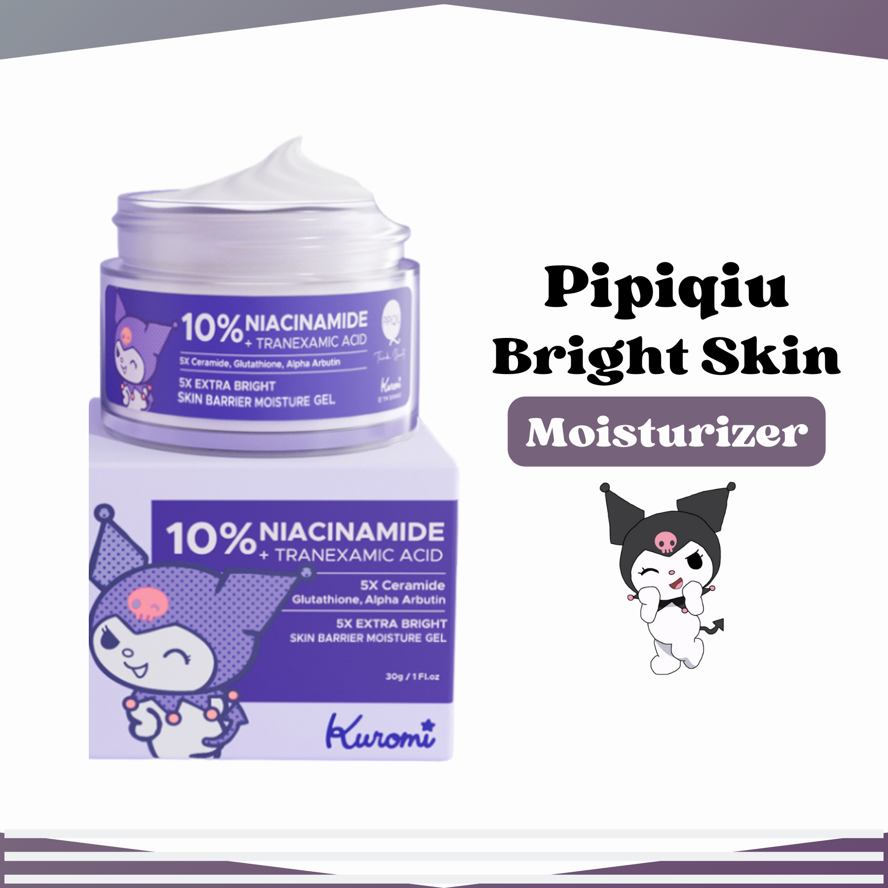 Pipiqiu 10 Niacinamide Tranexamic Acid Extra Bright Skin Barrier