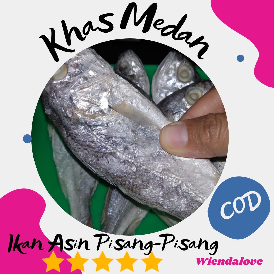 Ikan Asin Kepala Batu Pisang-Pisang khas Medan Berat 500 GRAM -Bisa ...