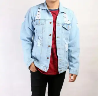 9900 Jaket Hoodie Model Robek HD