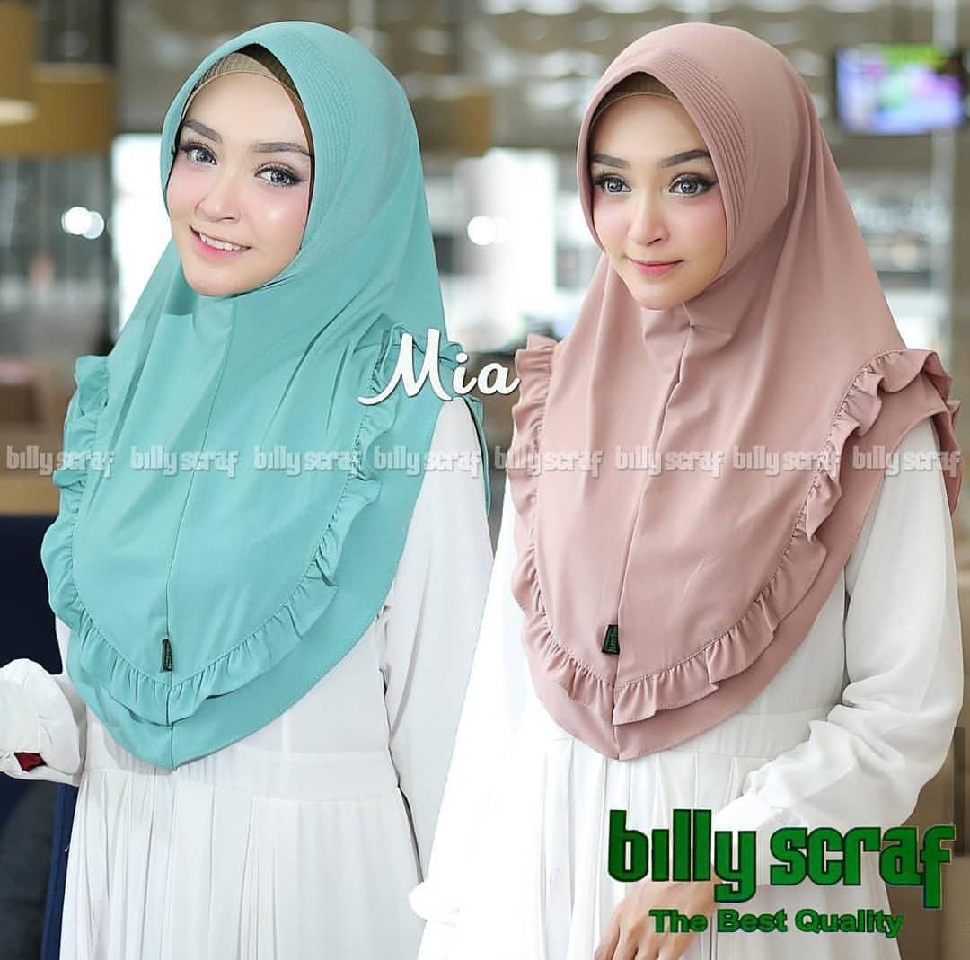 Harga Hijab Jilbab  Instan Model  Bergo Terbaru Termurah Dan 