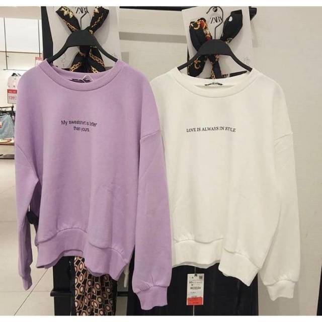 Free Ongkir sweater cewek original zara 