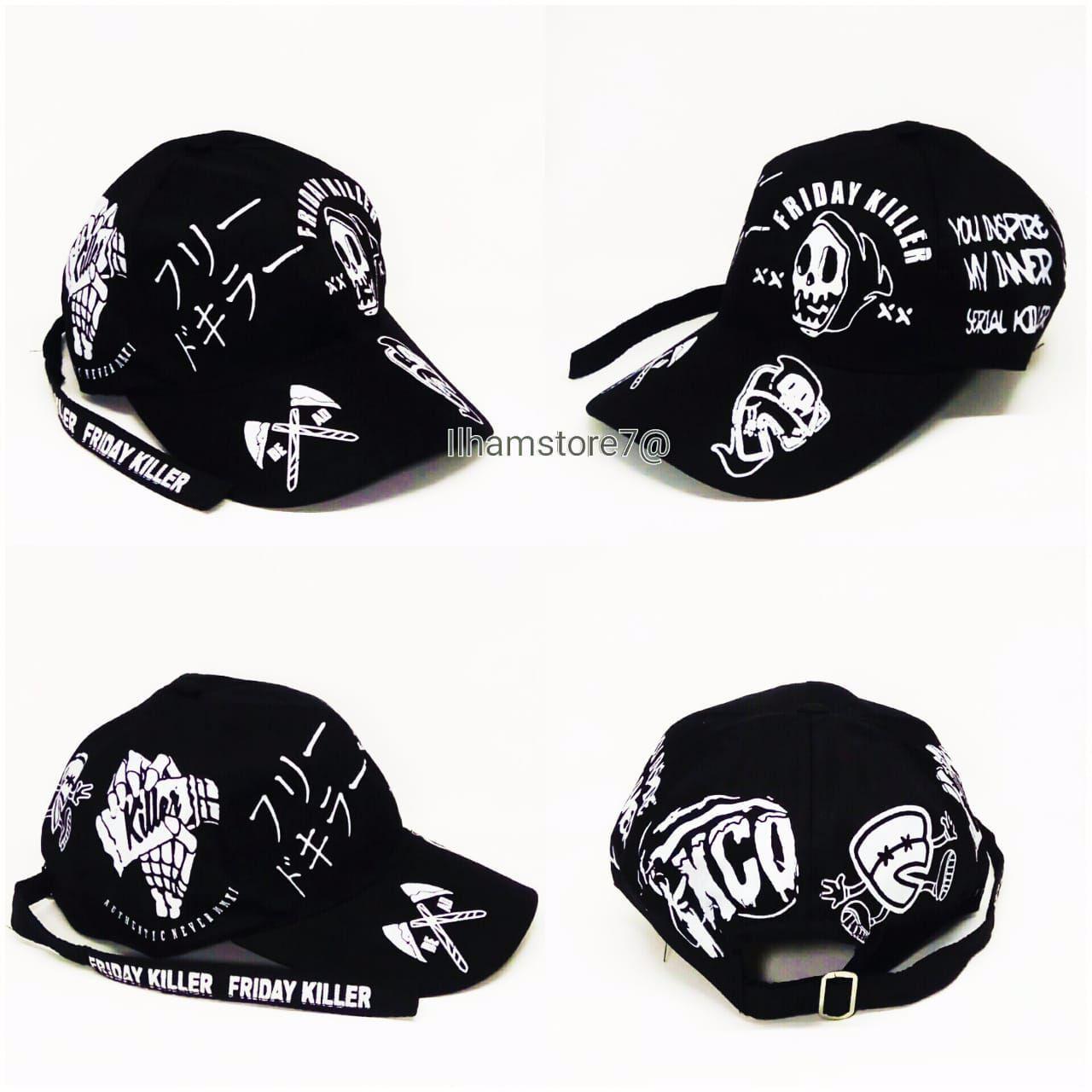 Topi Distro Pria/topi Printing Premium New Model Style Fashion And Modis By Ilhamstore7