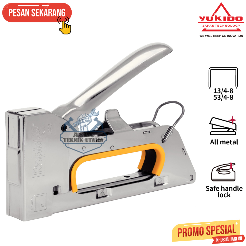 Staples Tembak Ukuran 13/8 5000 Pcs Gun Tacker Stapler Jok Staples dan