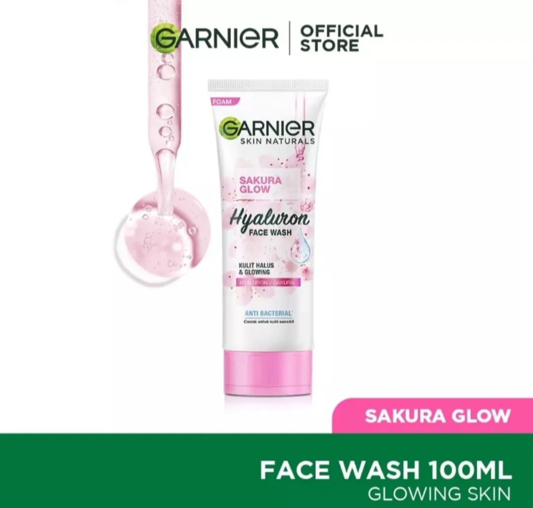 GARNIER Bright Complete Vitamin C Face Wash Face Wash Scrub Gel