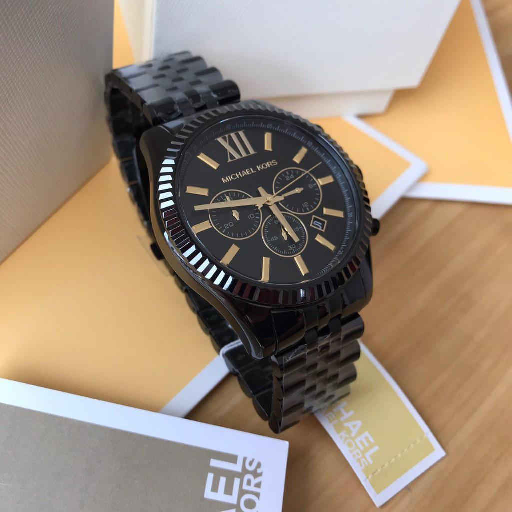 Michael Kors Men's Lexington Gold-Tone 