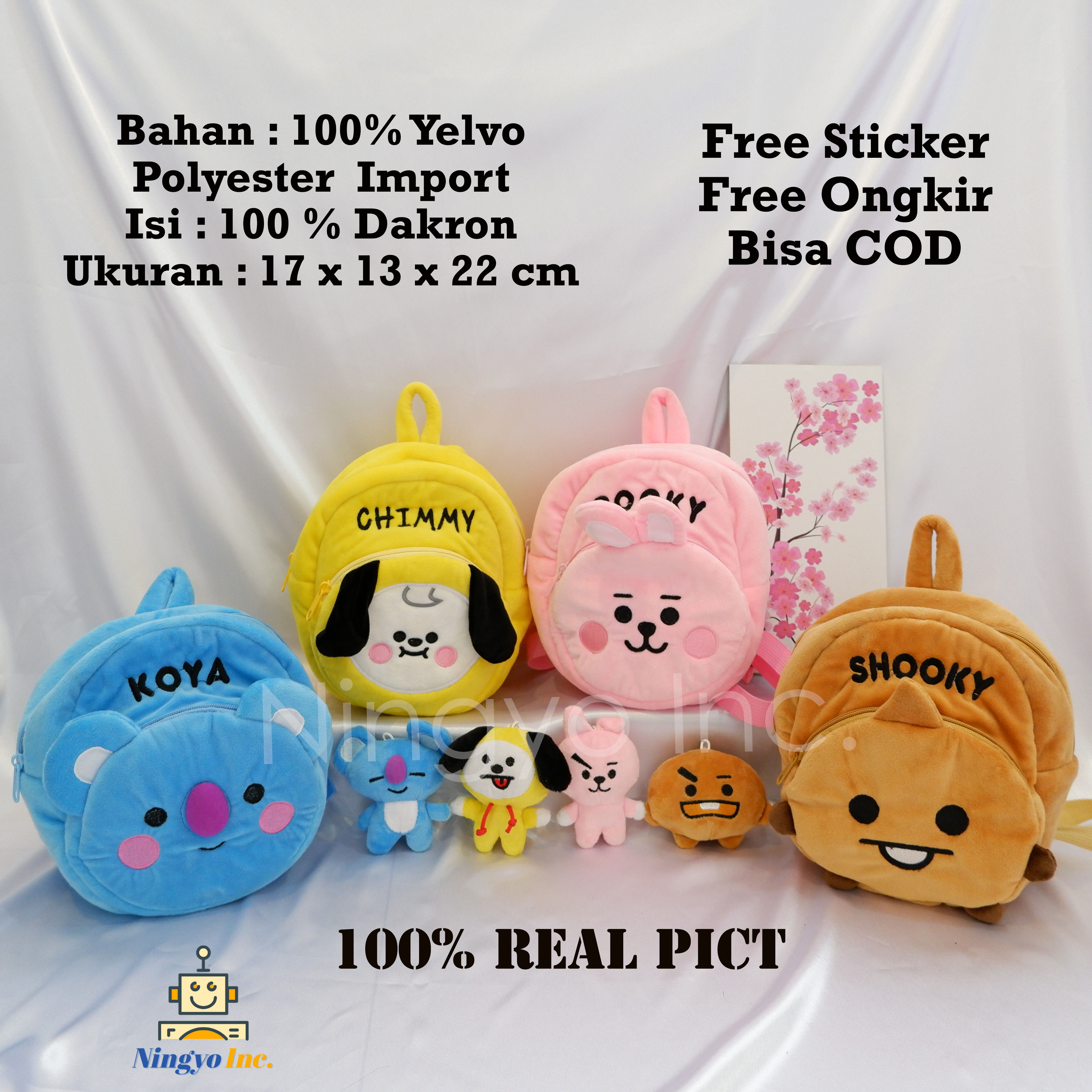 bt21 round plush